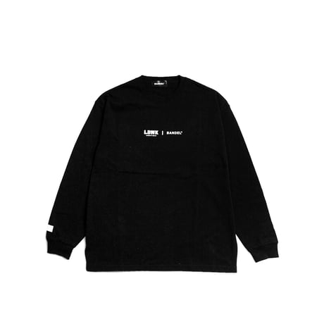BANDEL ×LBWK Heavy Weight Long Sleeve Tee Black