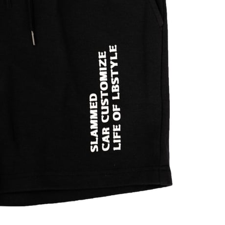 LB Logo Half Pants Black