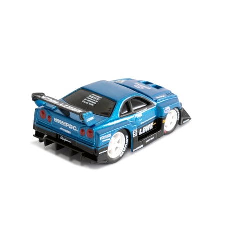 1/64 JDM FLATBED/LBWK 1999 NISSAN SKYLINE GT-R R34
