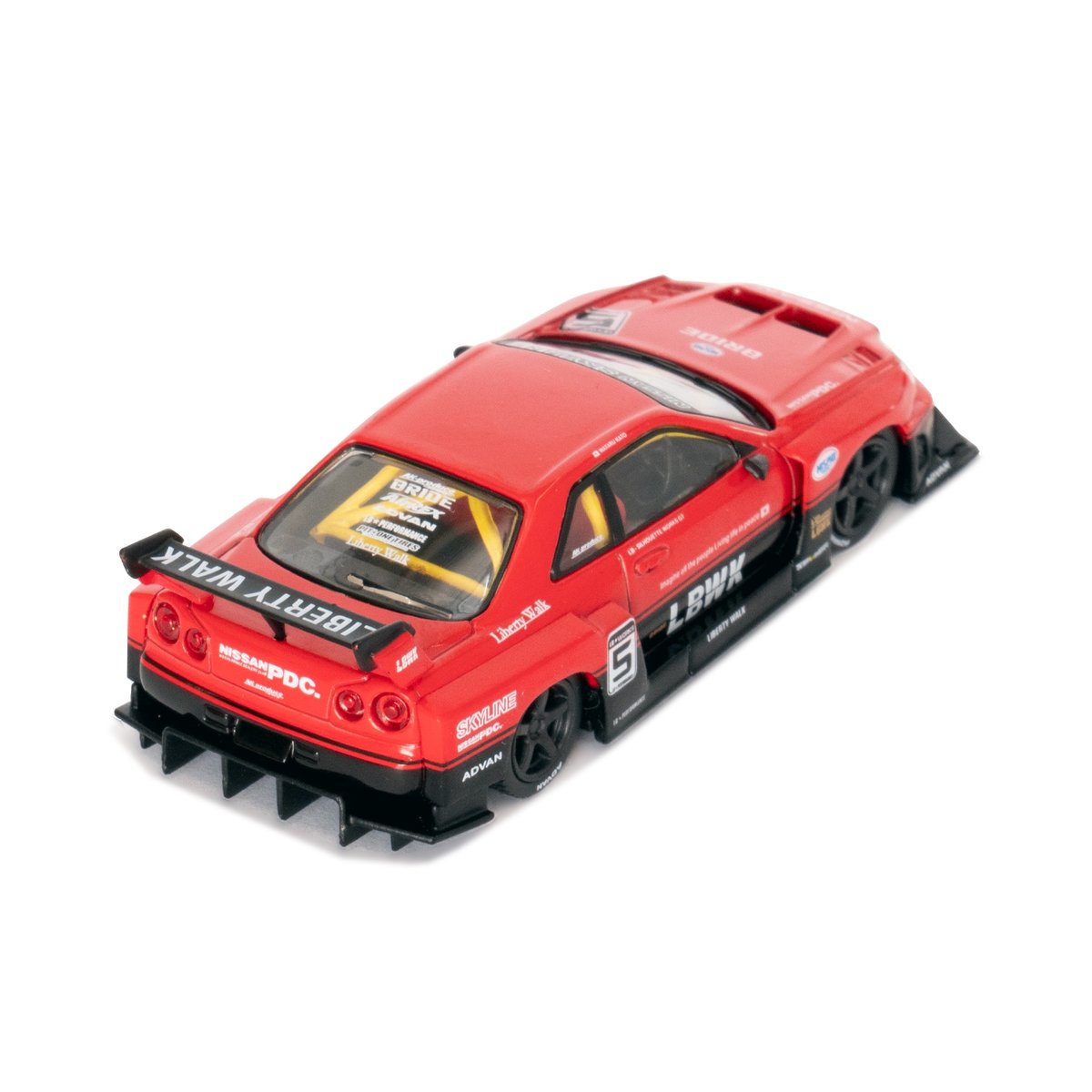 1/64 MINI GT Nissan LB-ER34 Super Silhouette SK