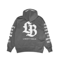 LB Culture Hoodie Gray/White