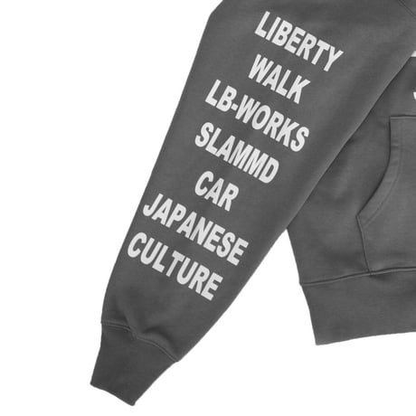LB Culture Hoodie Gray/White