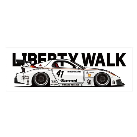 LIBERTYWALK BOX Sticker