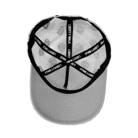 LB Logo Mesh Cap Gray