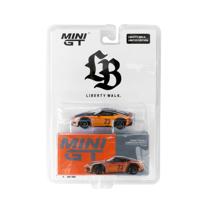 1/64 MINI GT Nissan Z LB NATION WORKS Orange Pa