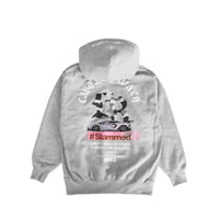 LB Arch Logo Zero Fighter Hoodie Gray