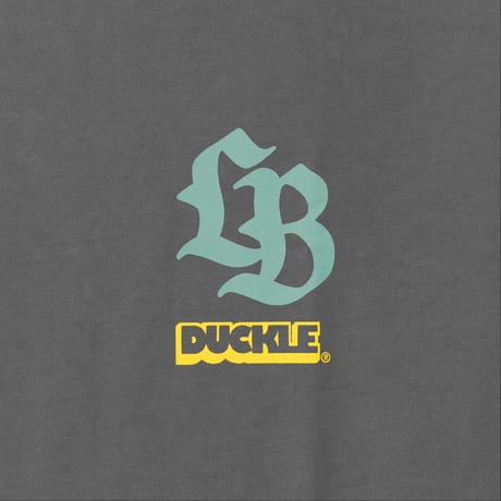 LB×KAZZROCK Paint Tee Gray