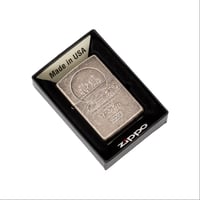 LB F40 Zippo Lighter Silver