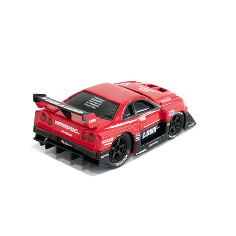 Muscle Machines 1/64 LB WORKS ER34 Red&Black
