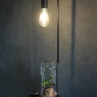 フロアーランプスタンド アコン ブラック 植物育成ライト 角度調節可能　74cm Floor Lamp STAND【Akond】