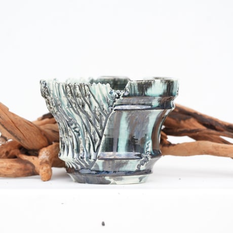 ④soil skills design SSD鉢　植木鉢　陶器鉢 SOIL SKILLS DESIGN 作 陶器鉢 No.28 | carpediem