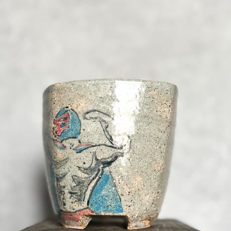 Andrew Gemrich 作 -Lucha Libre- plants pot ⑧