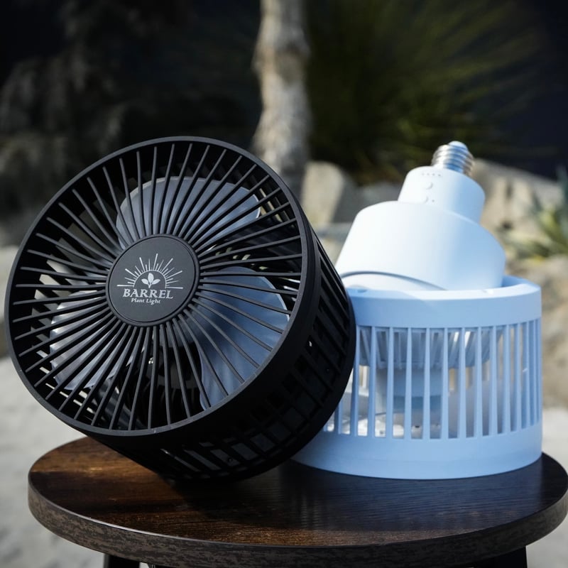 Aechmea move（エクメアムーブ）】マットブラック 首振りファン