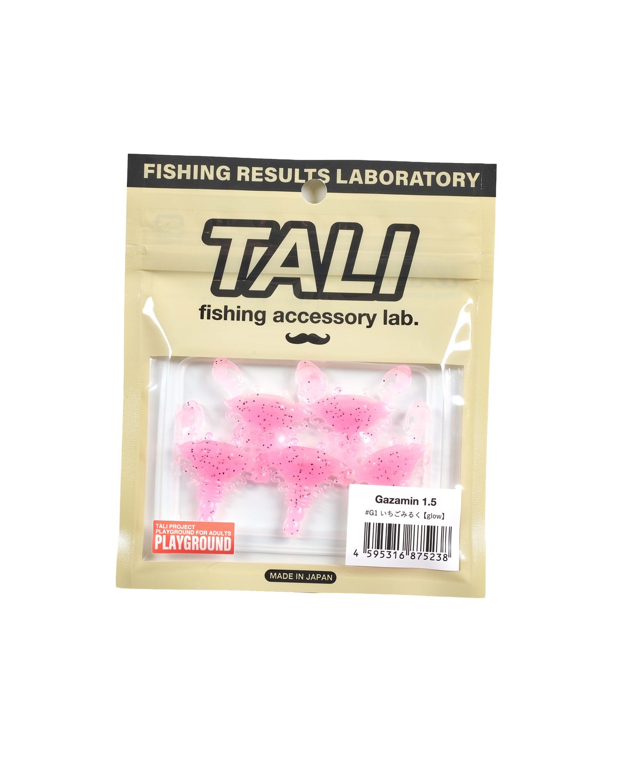 ガザミン 1.5インチ G1 いちごみるく【glow】5本入り | TALI's STORE