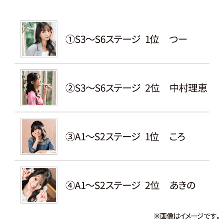 【ポスターカレンダー】入賞ライバー限定グッズ