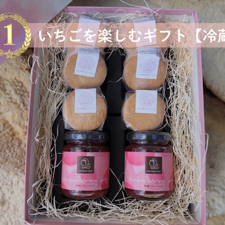 いちごを楽しむギフトセット【化粧箱入り:冷凍】
