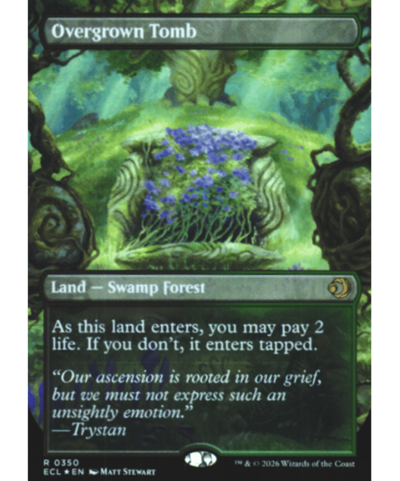 EN）《Foil・ボーダーレス》草むした墓/Overgrown Tomb【R】 0350［E