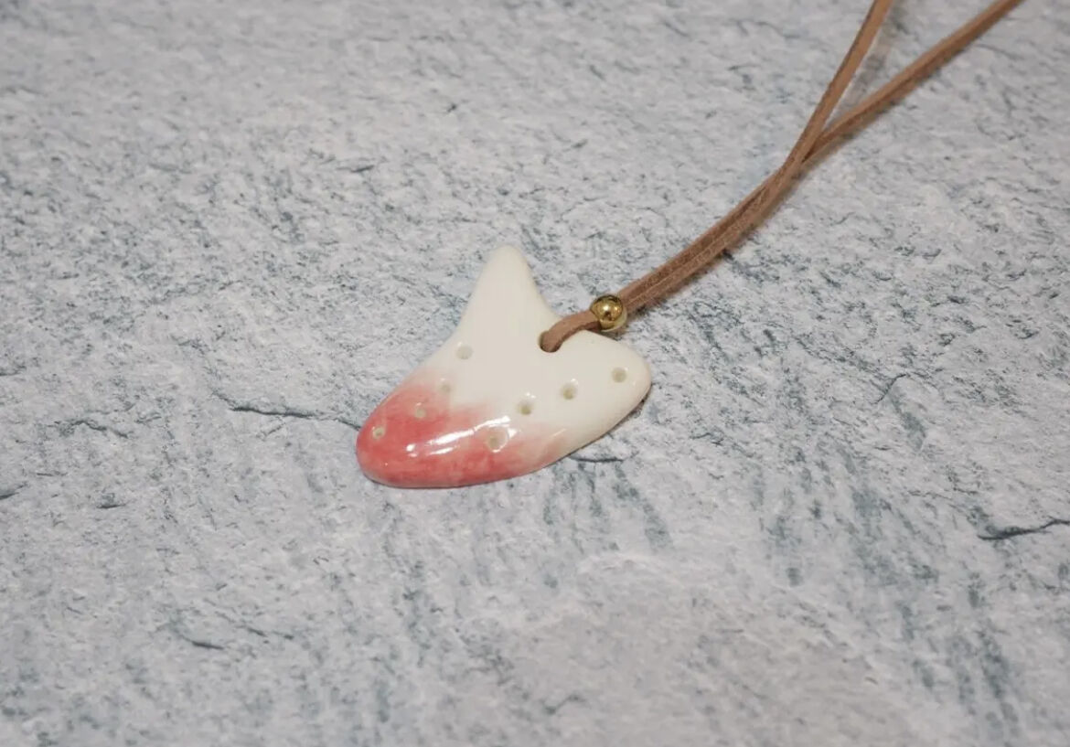 オカリナ陶器ペンダント | teespoon's STORE