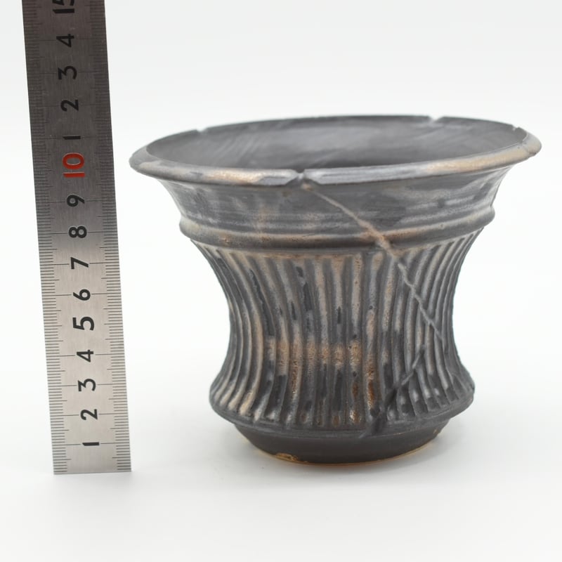 IKEDA SAICHIRO 作家鉢 カタチ製作所 IKEDA SAICHIRO 池田佐一郎 ゴブレット 植物鉢 カタチ製作所 - メルカリ