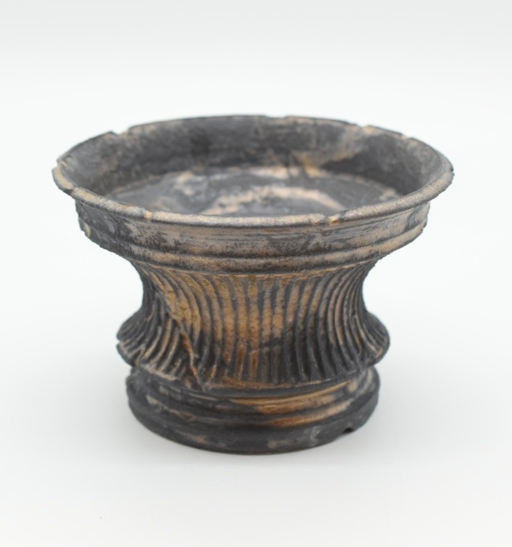 作家鉢3点＜池田佐一郎、美原良、DUNEWORKS＞ Ikeda Saichirou【池田佐一郎】陶器鉢 No.021 | BUD PLANTS