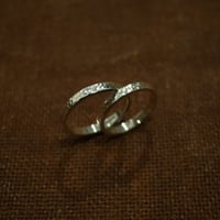 槌目模様リング【3mm】