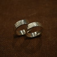槌目模様リング【6mm】