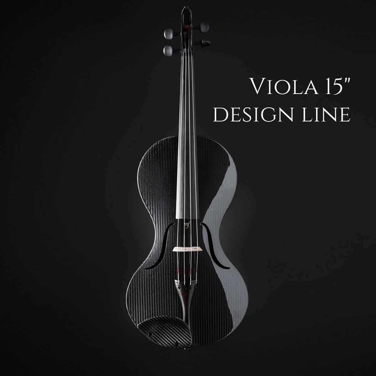 ビオラ【デザインライン】15インチ mezzo-forte カーボンファイバー製