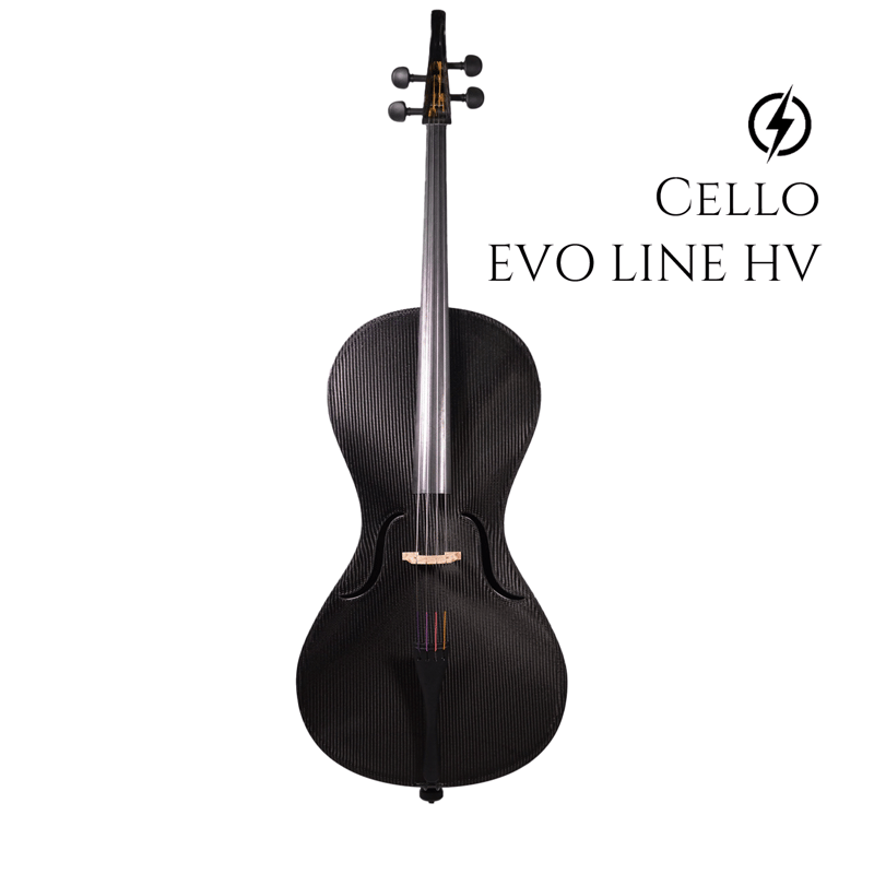 mezzo forte社製のカーボンチェロ「デザインライン」 チェロ【EVOラインHV】mezzo-forte カーボンファイバー製
