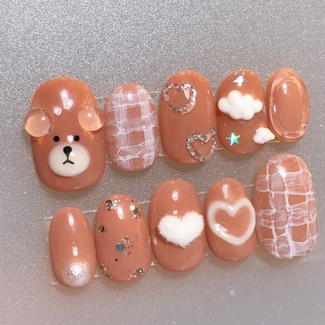 現品商品　ネイルチップ ジェルネイル asmnail