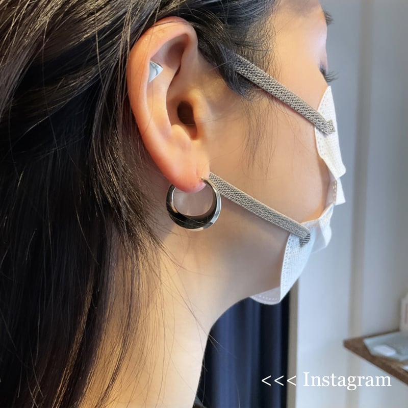 mizuki フープピアス | sumiiro mizuki フープピアス | sumiiro