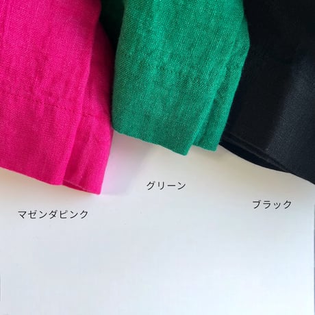 リネンワイドパンツ（フリーサイズ）