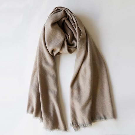 WOOLストール∫ヘリンボーン