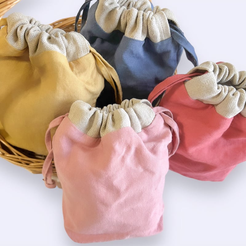 リネン巾着ポーチ | 10_