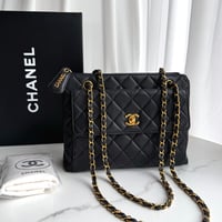 シャネル マトラッセ27 チェーン ショルダーバッグ ブラック | ISSN