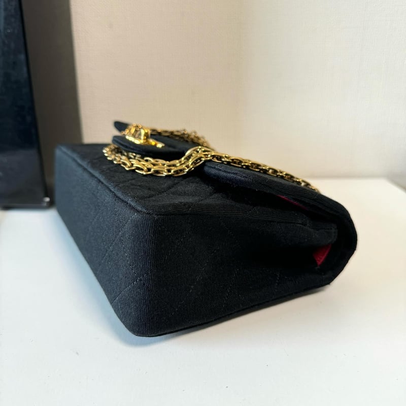 シャネル マトラッセ23 Wチェーン ショルダーバッグ 布地 | ISSN