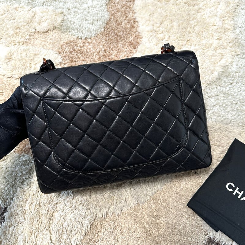 シャネル べっ甲 デカマトラッセ30 チェーン ショルダーバッグ