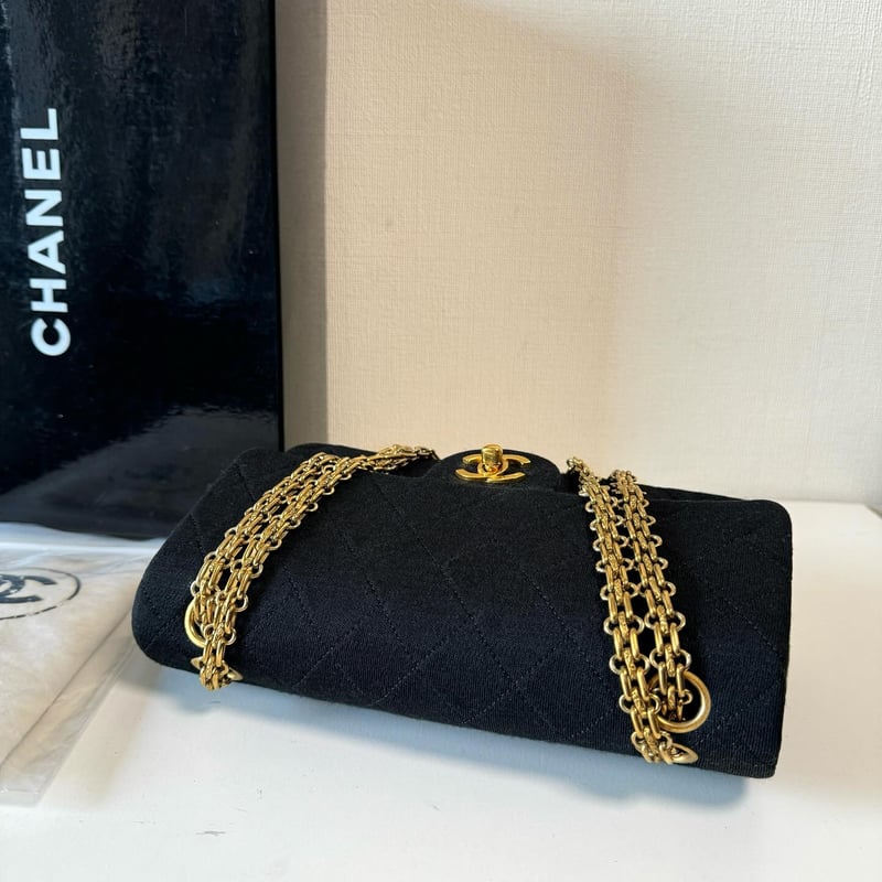 シャネル マトラッセ23 Wチェーン ショルダーバッグ 布地 | ISSN VINTAGE