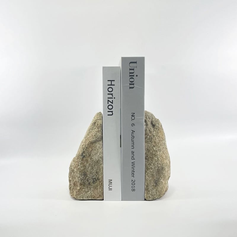 庵治錆石 ブックエンド | ohakakiwame