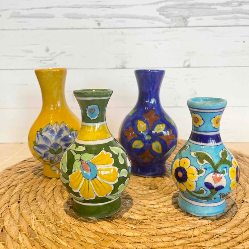 ブルーポタリー 花瓶 | ohakakiwame