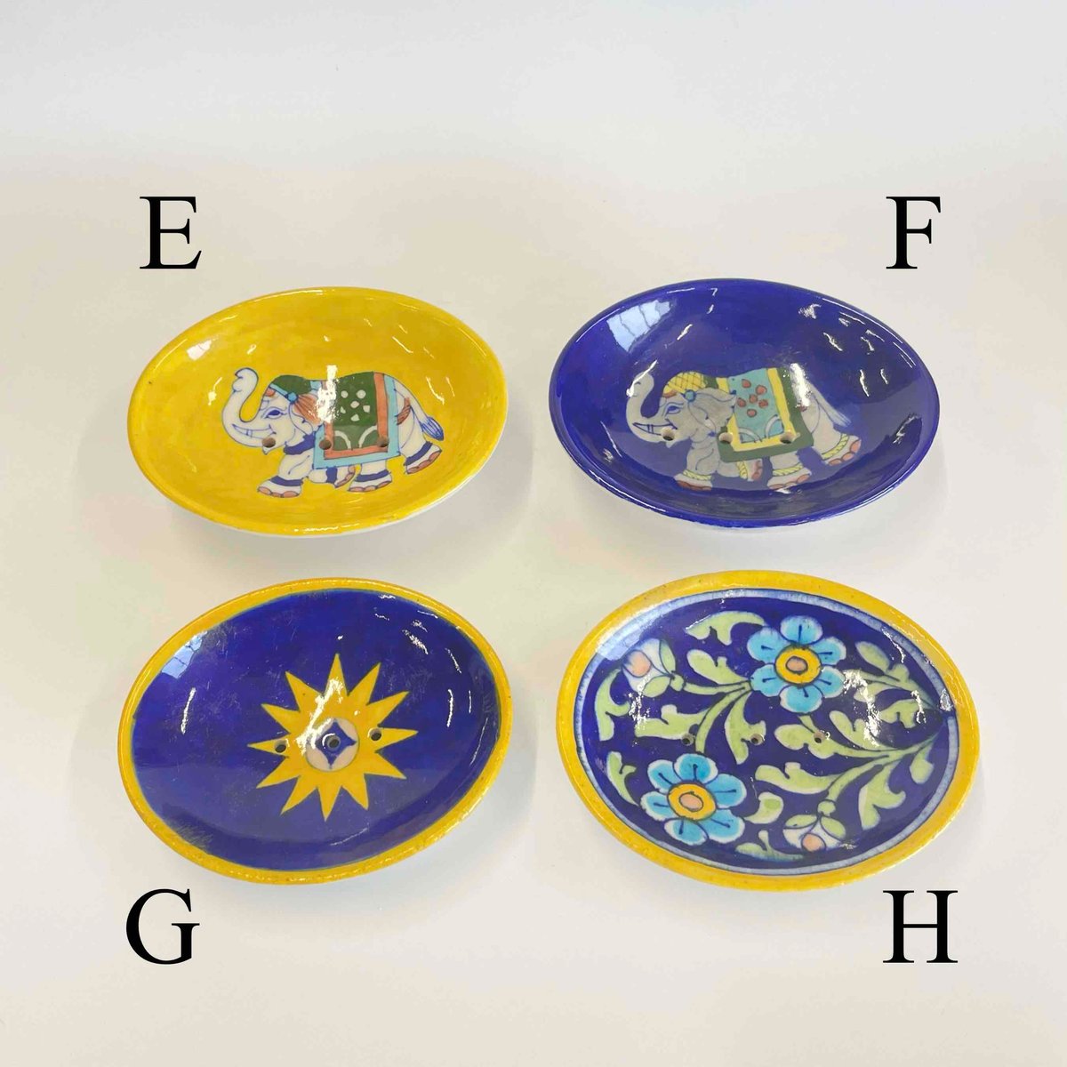 ブルーポタリー ソープディッシュ | ohakakiwame