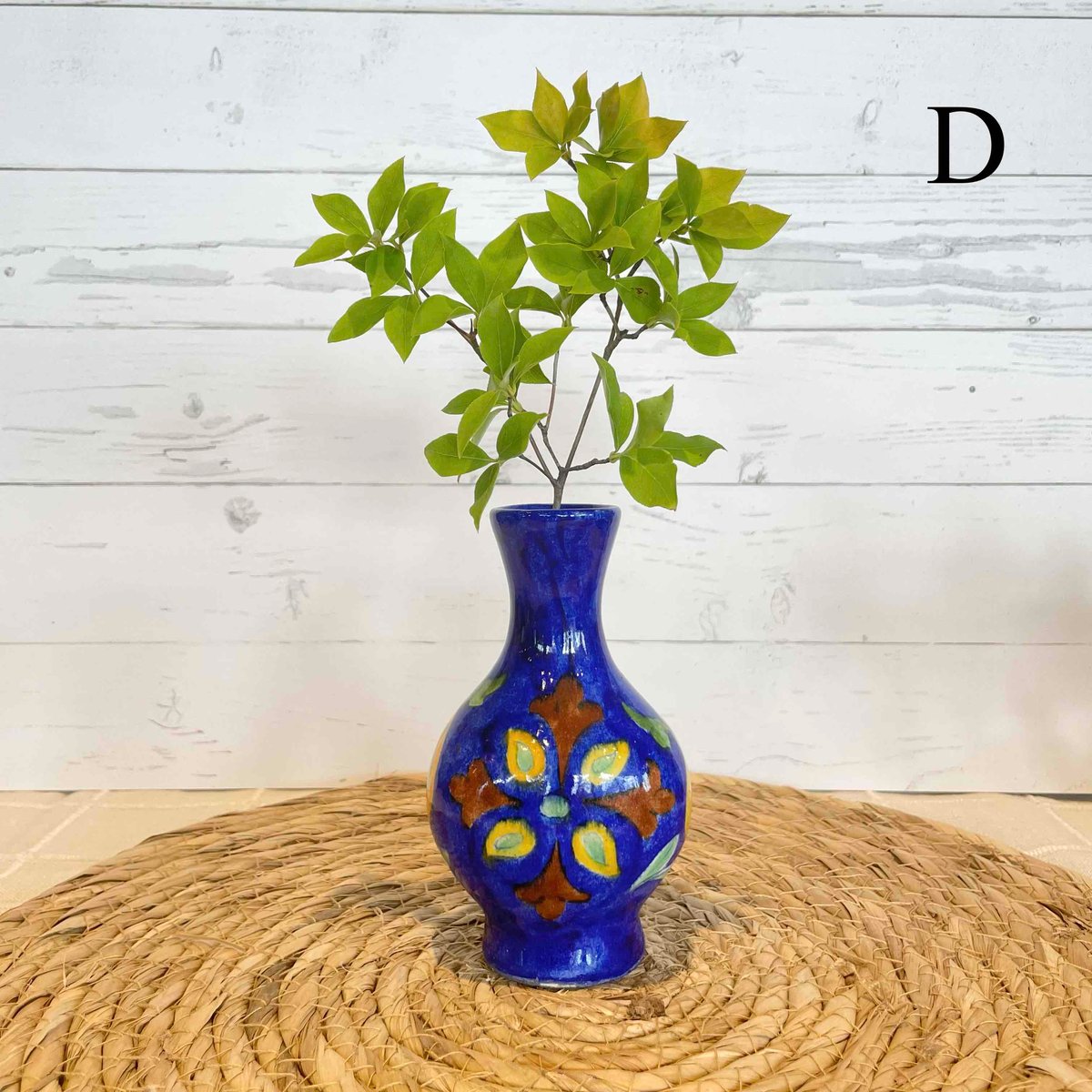 ブルーポタリー 花瓶 | ohakakiwame