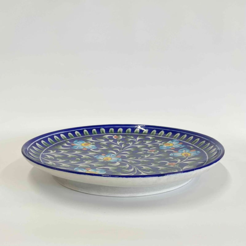 ブルーポタリー プレート(大) | ohakakiwame