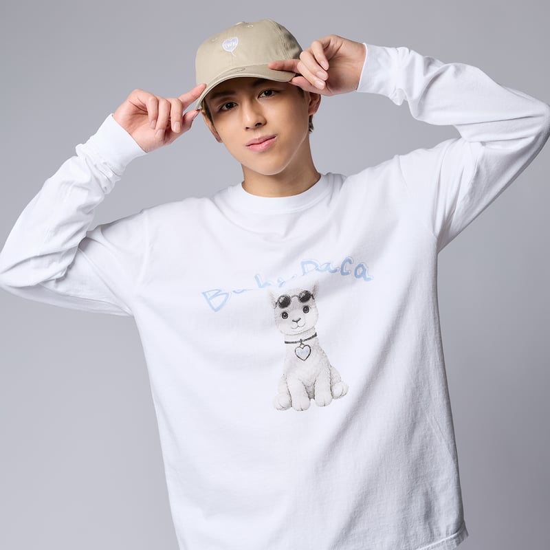 岩城直弥】BabyPacaロンT（WHITE） | FAN SHOP