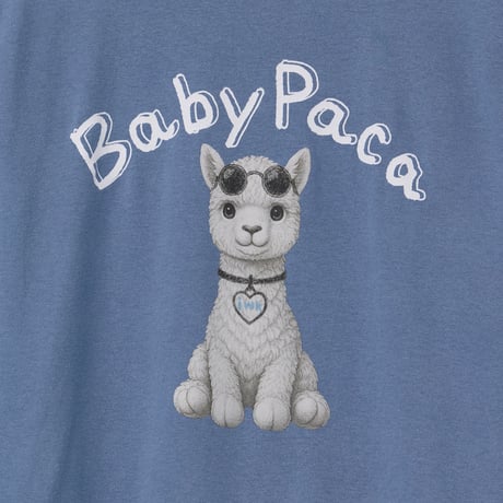 【岩城直弥】BabyPacaロンT（BLUE）