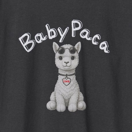 【岩城直弥】BabyPacaロンT（BLACK）
