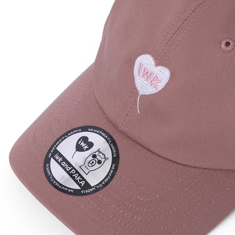 【岩城直弥】ロゴ刺繍CAP（S.PINK）