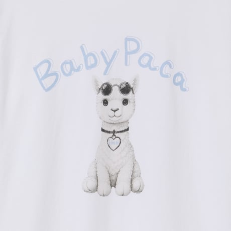 【岩城直弥】BabyPacaロンT（WHITE）