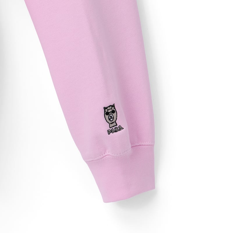 HAIDER ACKERMANN エンブロイダリースウェット 刺繍 ピンク 岩城直弥】ロゴ刺繍スウェット（PINK） | FAN SHOP
