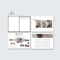 【CANVAテンプレート】PROFILE BOOK No.5