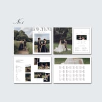 【CANVAテンプレート】PROFILE BOOK No.1